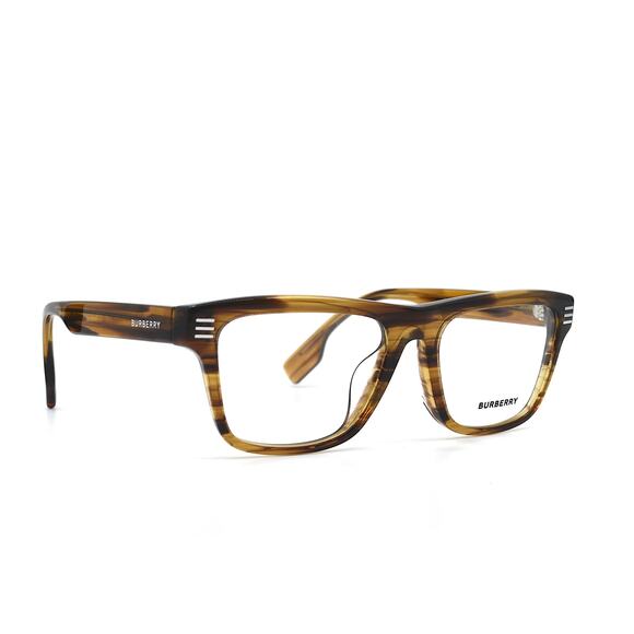 NEW BURBERRY BE2387F 4095 BROWN HAVANA AUTHENTIC MEN EYEGLASSES FRAME - Picture 1 of 14